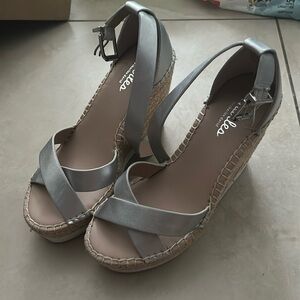 Charles by Charles David silver wedges